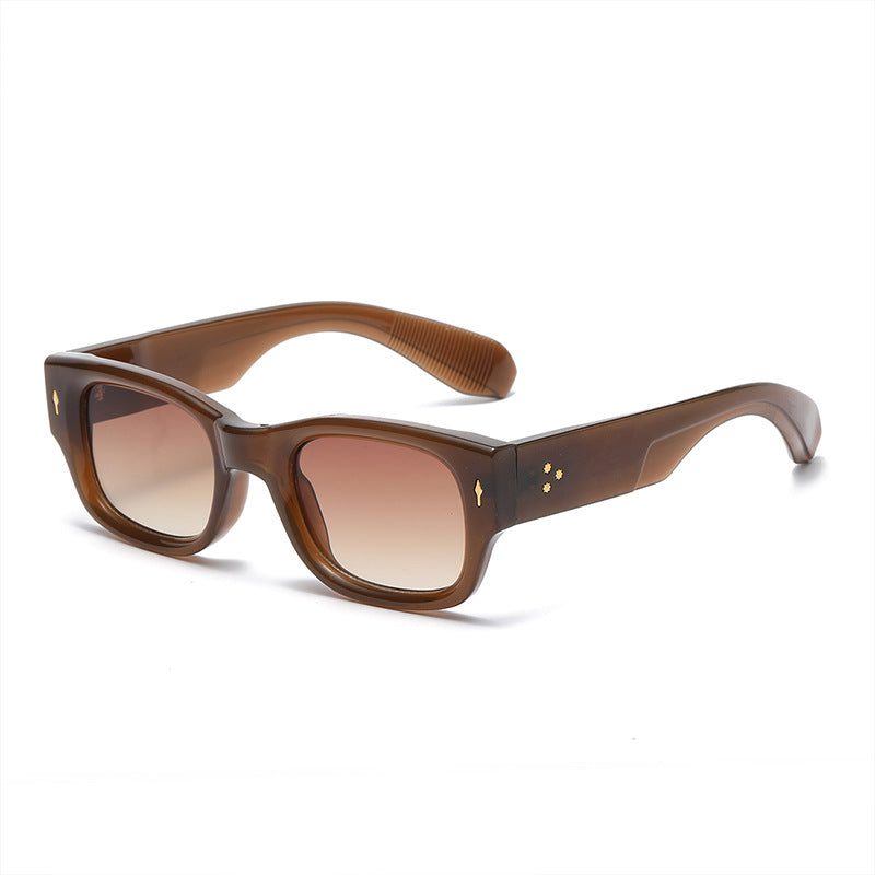 Wholesale Rectangular Full Frame PC Sunglasses